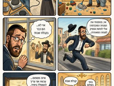 מנחה מוקדמת בערב שבת