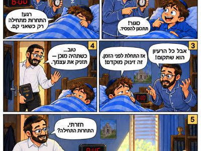 מי הראשון לתפילה?