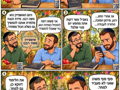 אושפזין משה- עשר דקות אחרי החגים