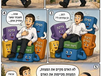 המצוות מקיימות את האדם