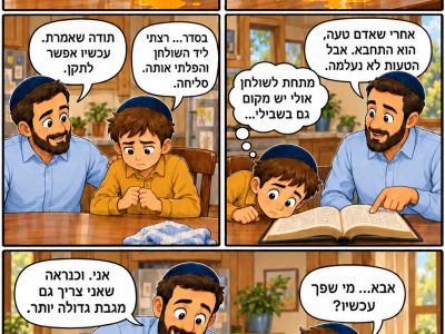 פרשת בראשית- מי שפך את המיץ?